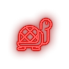 Charger l'image dans la galerie, red video game mario turtle led neon factory