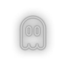 Charger l'image dans la galerie, white video game pacman enemy led neon factory