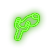 Charger l'image dans la galerie, green video game sling led neon factory