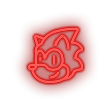 Charger l'image dans la galerie, red video game sonic led neon factory
