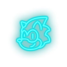 Charger l'image dans la galerie, ice_blue video game sonic led neon factory