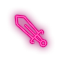 Charger l'image dans la galerie, pink video game sword led neon factory