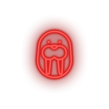 Charger l'image dans la galerie, red walrus led light