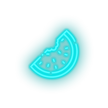 Charger l'image dans la galerie, ice_blue water_melon led beach fruit fruit slice holiday summer vacation watermelon neon factory