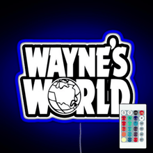 Charger l'image dans la galerie, Wayne s World RGB neon sign remote
