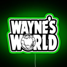 Charger l'image dans la galerie, Wayne s World RGB neon sign green