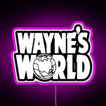 Charger l'image dans la galerie, Wayne s World RGB neon sign  pink
