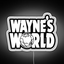 Charger l'image dans la galerie, Wayne s World RGB neon sign white