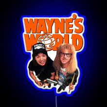 Charger l'image dans la galerie, Wayne s World RGB neon sign blue