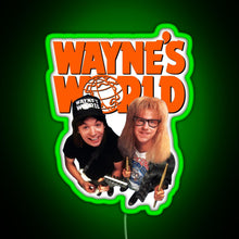 Charger l'image dans la galerie, Wayne s World RGB neon sign green