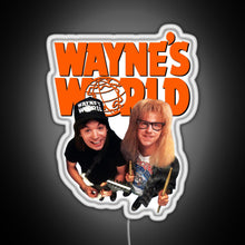 Charger l'image dans la galerie, Wayne s World RGB neon sign white