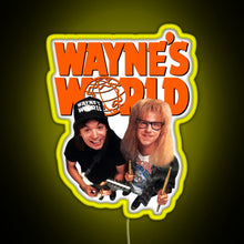 Charger l'image dans la galerie, Wayne s World RGB neon sign yellow