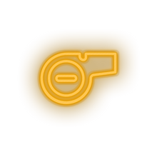 Charger l'image dans la galerie, warm_white whistle led american football football club signal soccer sport whistle neon factory