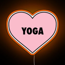 Charger l'image dans la galerie, Yoga Love RGB neon sign orange