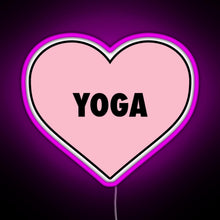 Charger l'image dans la galerie, Yoga Love RGB neon sign  pink