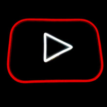 Charger l'image dans la galerie, youtube neon sign