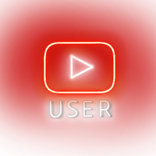 Charger l'image dans la galerie, Youtube neon with your name or username