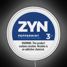 Charger l'image dans la galerie, Zyn Peppermint 3mg RGB neon sign white