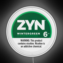 Charger l'image dans la galerie, Zyn Wintergreen 6mg RGB neon sign white