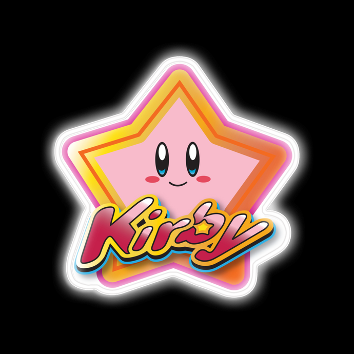 Kirby la superstar (icon) neon signe USD165