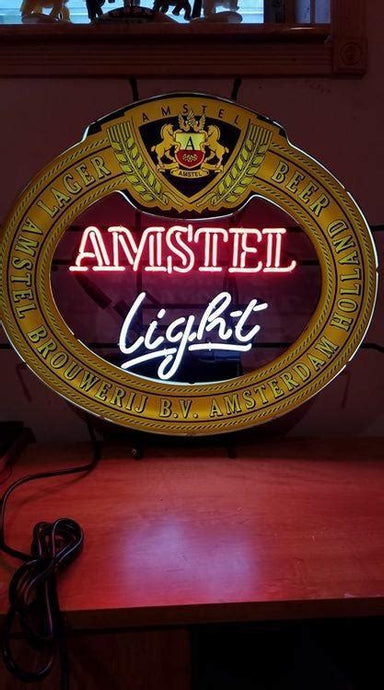 Signe de néon léger Amstel