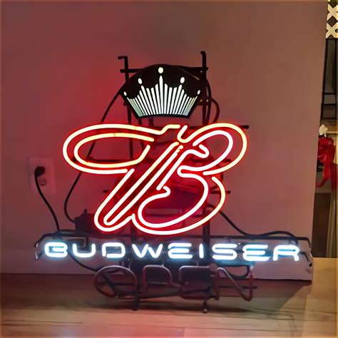 Enseignes de néon Budweiser usagés à vendre
