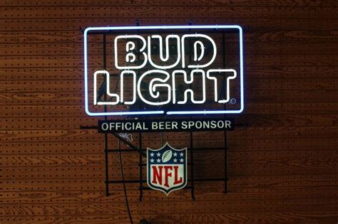 Bud Light Official Bier Sponsor Néon Sign