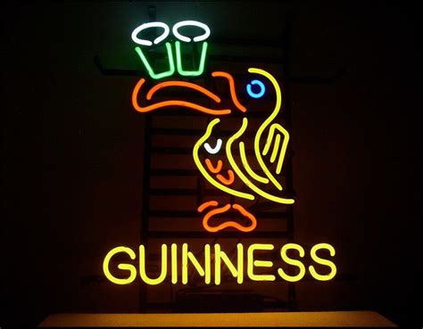 Signe de néon de Guinness