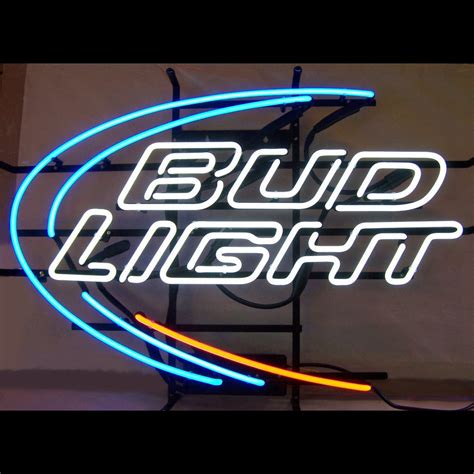 Signe éclairé de Bud Light