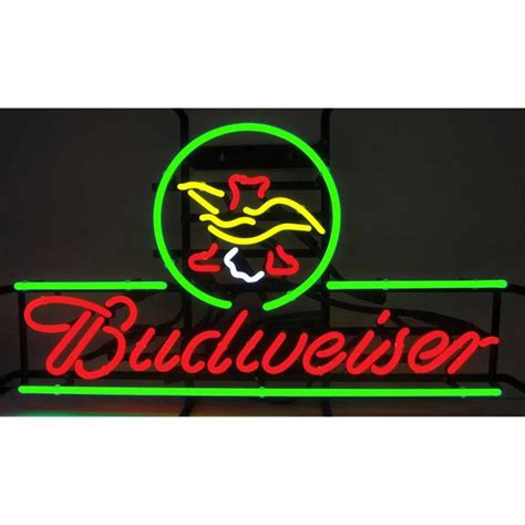 Signe de néon Budweiser Eagle