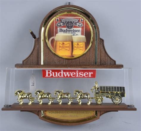 Signe éclairé de Budweiser