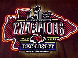 Chiefs du Super Bowl Néon Bud Light