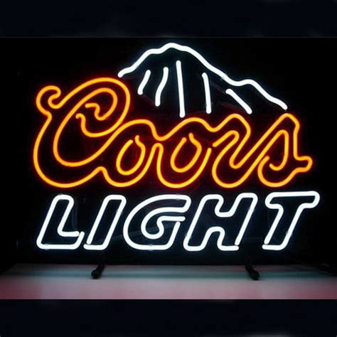 COORS LUMIÈRE DE NÉON