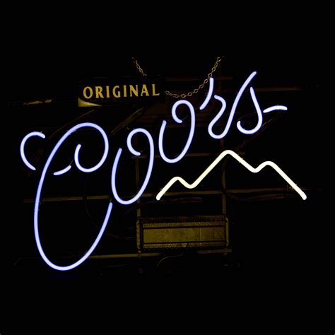 COORS SIGNE DE NEON ORIGINAL