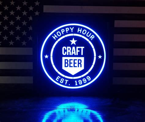 Signes de bière à LED personnalisées