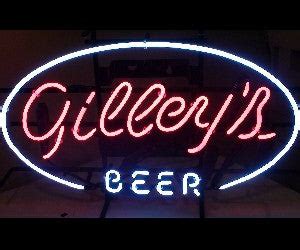 Enseigne au néon de bière de Gilley