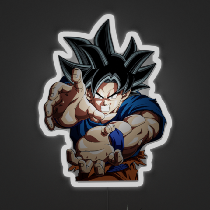 Goku UTRA Instinct - logo de Dragon Pearl Neon 145 $