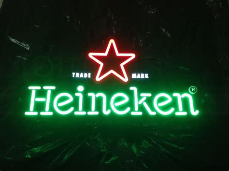 Sign éclairé Heineken
