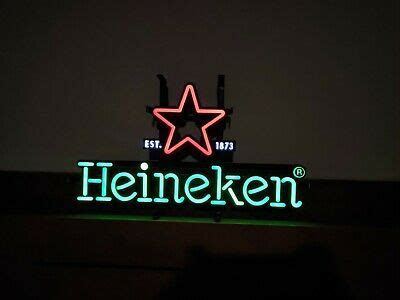 HEINEKEN NEON SIGNER EBAY