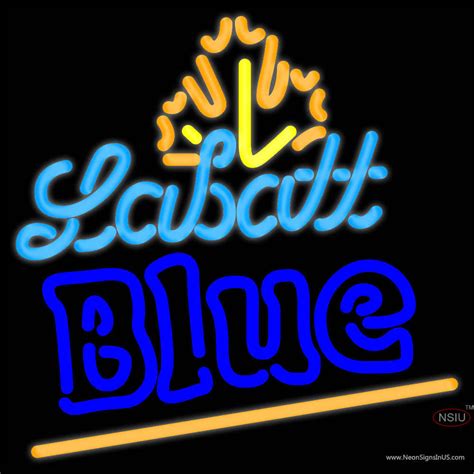 Signe de la bière bleue de Labatt