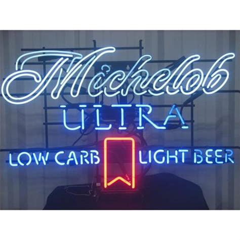 Enseigne au néon Michelob Ultra Caroline du Nord