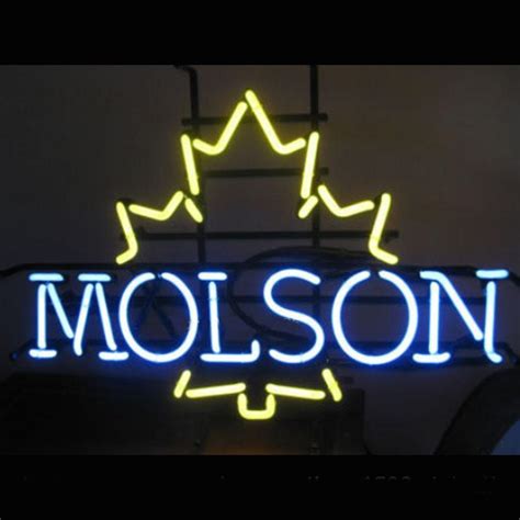 Enseigne au néon canadien de Molson