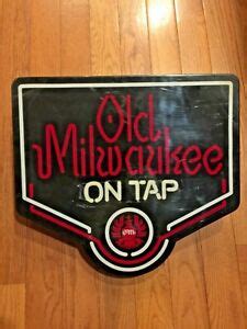 Old Milwaukee Light Up Sign