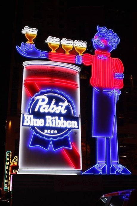 Signe de néon pbr