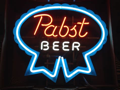 Signe de néon pabst