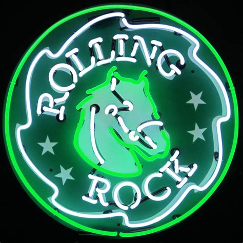 Rolling Rock 33 Enseigne néon
