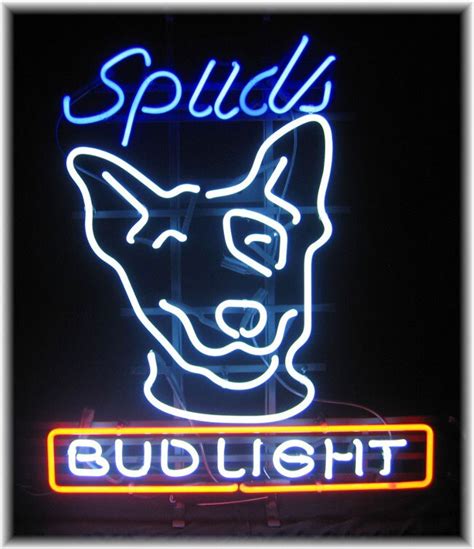 Spuds Mackenzie Néon Enseigne à vendre