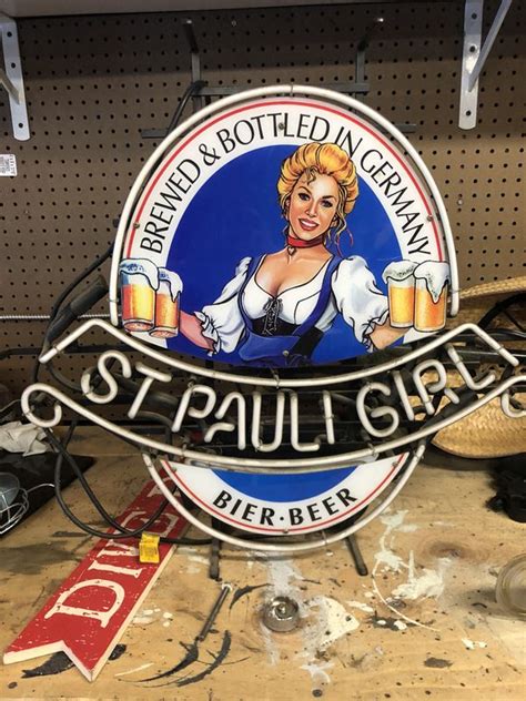 Signe de bière St Pauli