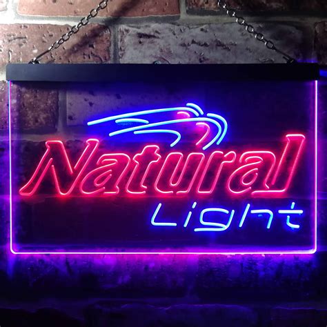 Signe de néon léger naturel vintage