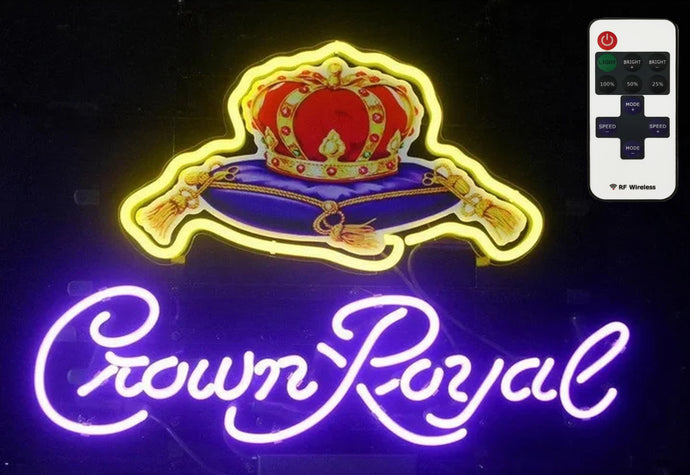 Signe de barre de Crown Royal